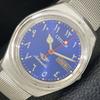 AUTOMATIC VINTAGE CITIZEN 8200 JAPAN MENS ARABIC BLUE COLOR DIAL WATCH A702782-1 R210-a702782