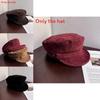 Artist Hat Fall Winter Suede Beret With Warm Windproof Features For Creative Professionals