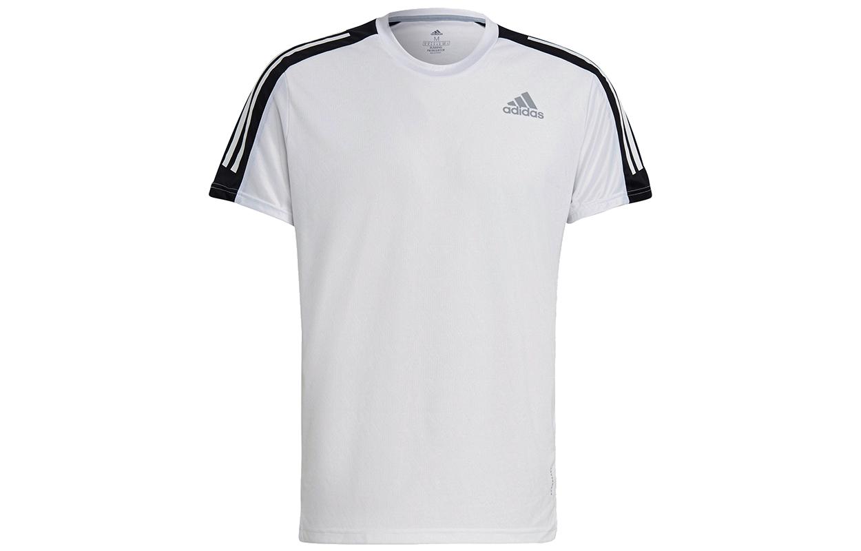 Adidas Running T Shirts Men s White Crew Neck Moderate Other GM1596 XXL