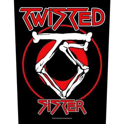 Twisted Sister Logo Runder Aufnäher