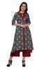 Moomaya Indian Palazzo Kurta Jacket Set For Women Partywear Chanderi Ethnic