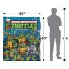 TMNT Comic Cover No.21 Silky Supersoft Blanket