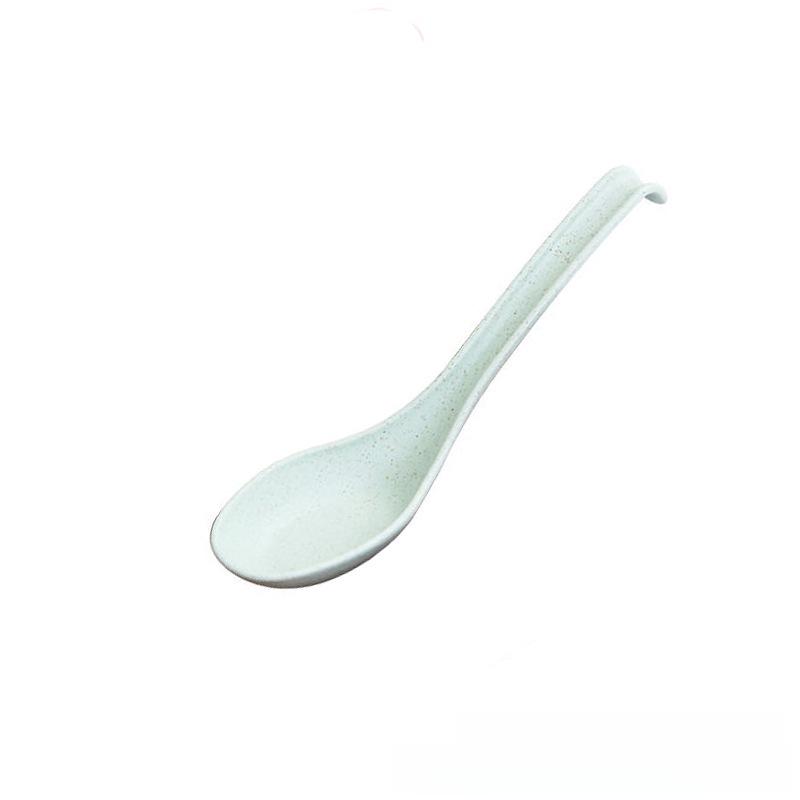 

Wheat Straw Long-Handle Spoon: Versatile for Baby, Ramen, Hot Pot, and Soup зелений