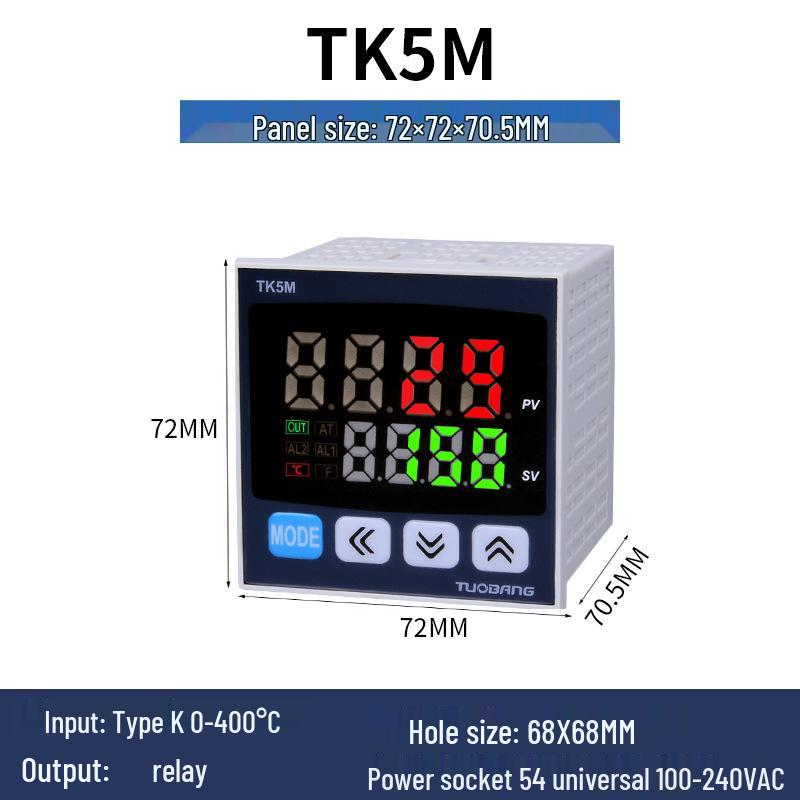 TK5S/M/H-T PID Digital Temperature and Time Controller for Heat Press Machine (K-type)