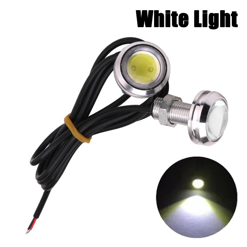 2Pcs Universal Car Motor Eagle Eye DRL Led Daytime Motorcycle Backup Reversing Parking Signal Automobiles Lamps Car Styling 12V