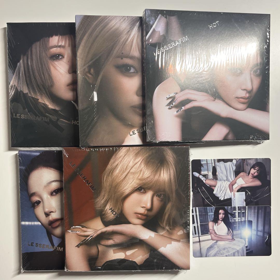 

[USED] LESSERAFIM HOT Compact Tower Records Bonus