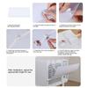 Air Conditioner Deflector For Casement Wind Deflector Air Deflector 53 * 27 Cm AC Deflector Wall Unit Deflector