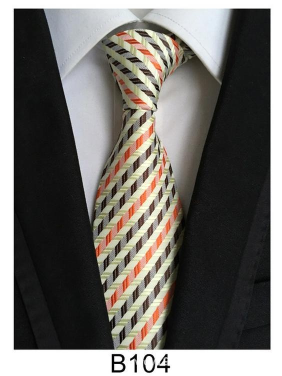 Cravate homme en soie et polyester faite main – Décontractée, formelle ou professionnelle