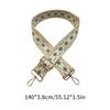Regulowany Szeroki Pasek do Torby z Etnicznym Wzorem Trwały Etniczny Pasek do Torby Zamienny Etniczny Pasek na Ramię do Torby Trwały
