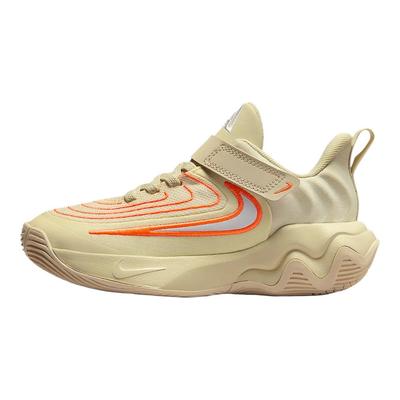 Giannis Immortality 4 PS Svetlá kaki Detské tenisky Hnedá Alabaster Celkom oranžová FZ6733-200