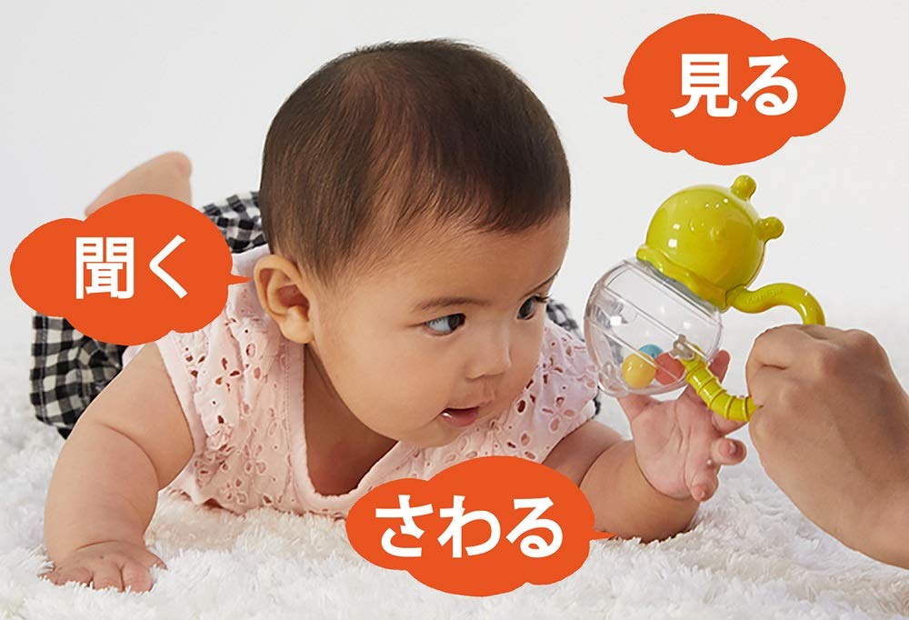 Kumon Publishing KUMON TOY Baby Will it come Rattle Picture Book out? +