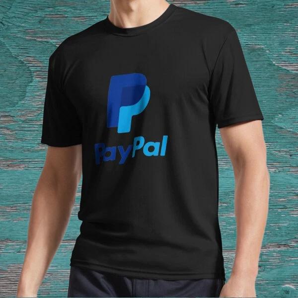 New Paypal logo Active T-Shirt Logo American T-Shirt Funny Size S to 5XL S