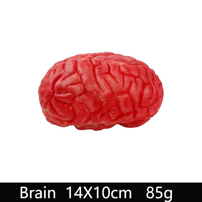 Halloween Prop Bloody Scary Fake Organ Human Brain Body Parts Fake Hand Finger Leg Foot Brain Heart Party Accessories