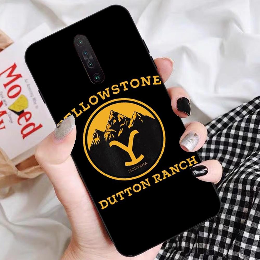 American TV Series Yellowstone Phone Case For Redmi 5 6 7 8 9 10 Plus Pro 6 7 8 9 A GO K20 K30 K40 Pro Plus F3 Fundas