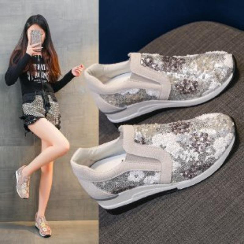 

Женская обувь на одной педали, женские туфли-качалки, новая женская повседневная обувь с низким верхом 36