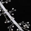 Graceful Bridal Leaves Flowers Rhinestone Headband Prom Accessories - As Described,