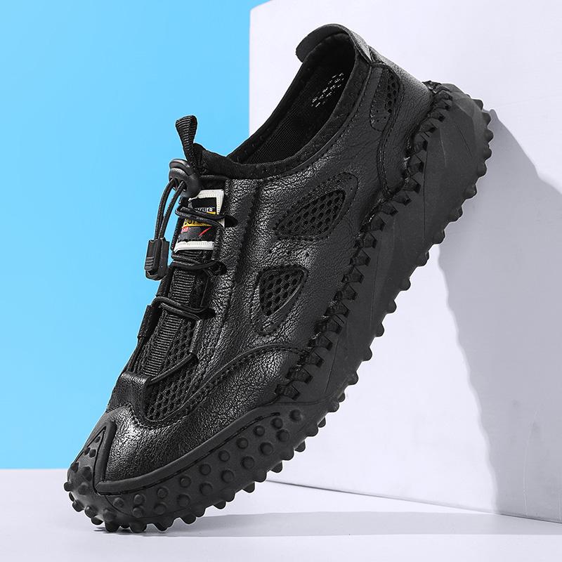 

Летние мужские сандалии с сетчатой ​​обувью 46 чёрный