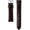 Seiko Watch Men's Smart Change Genuine Leather Crocodile Pattern Band 19mm Width Dark Brown