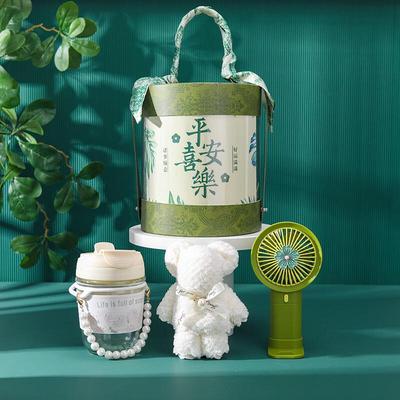 Dragon Boat Festival Pearl Glass Cup Gift Set