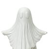 Umbra Studio 3D Printed Cute Ghost Figurine, Minimalist Home Decor, Matte Black & White Dual Colors, Stable Base for Living Room Entryway Halloween
