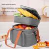 Large Capacity Insulated Picnic Bag - Double-layer, Leak-proof PEVA Lunch Box Cooler