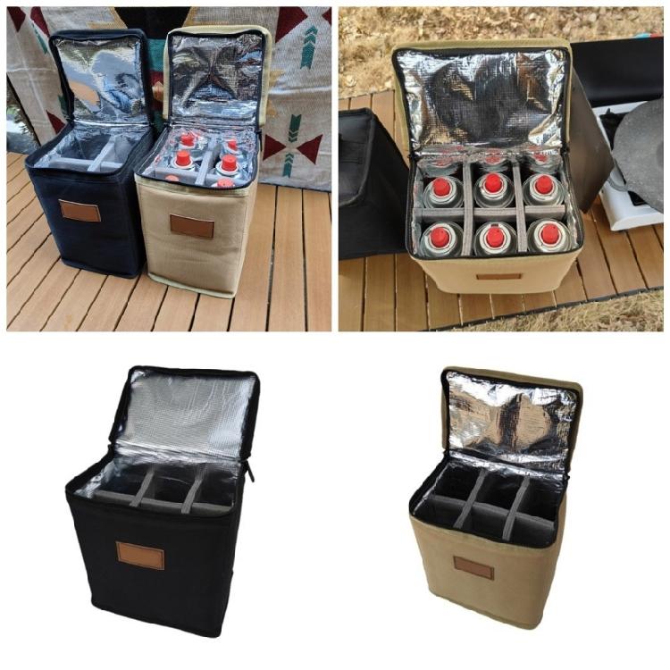 Bolsa de Almacenamiento para Tanques de Gas de Camping Funda Protectora para Cilindros de Combustible Bolsa para Tanques de Gas Recargables Para Acampada al Aire Libre, Cocina