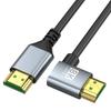 Engineering Grade HDMI 2.1 8K Ultra-Thin Elbow Cable for Computers