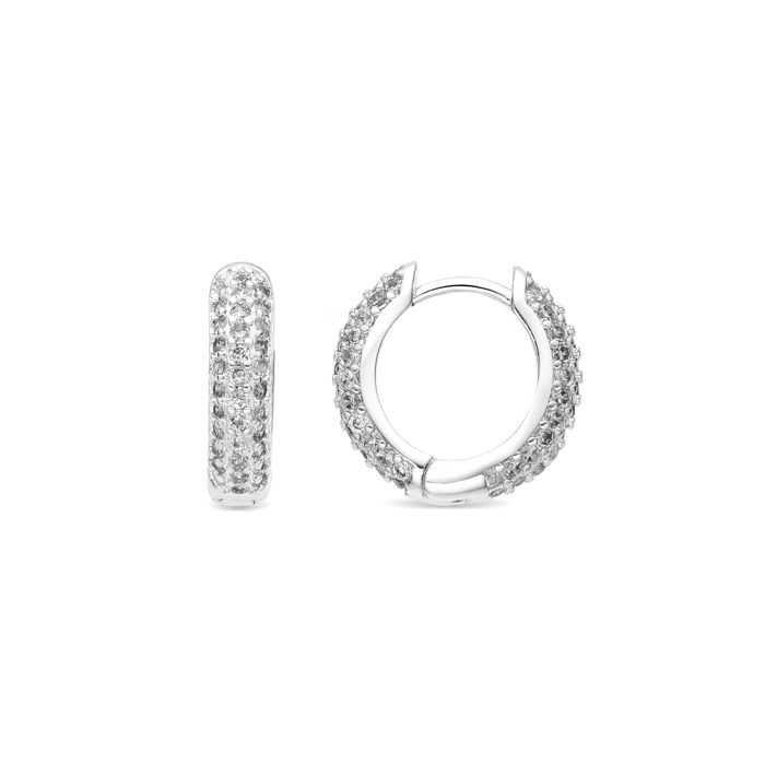 Boucles d'oreilles - LUXENTER - Lesrat - Argent 925 - Élégantes - Design unique