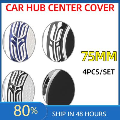 Adesivo per Auto 4pz 75mm Coprimozzo Centrale Ruota Auto Badge Copertura Per Mercedes Benz A C GLC GLA W205 W204 W203 W212 W211 W213 W210 W164