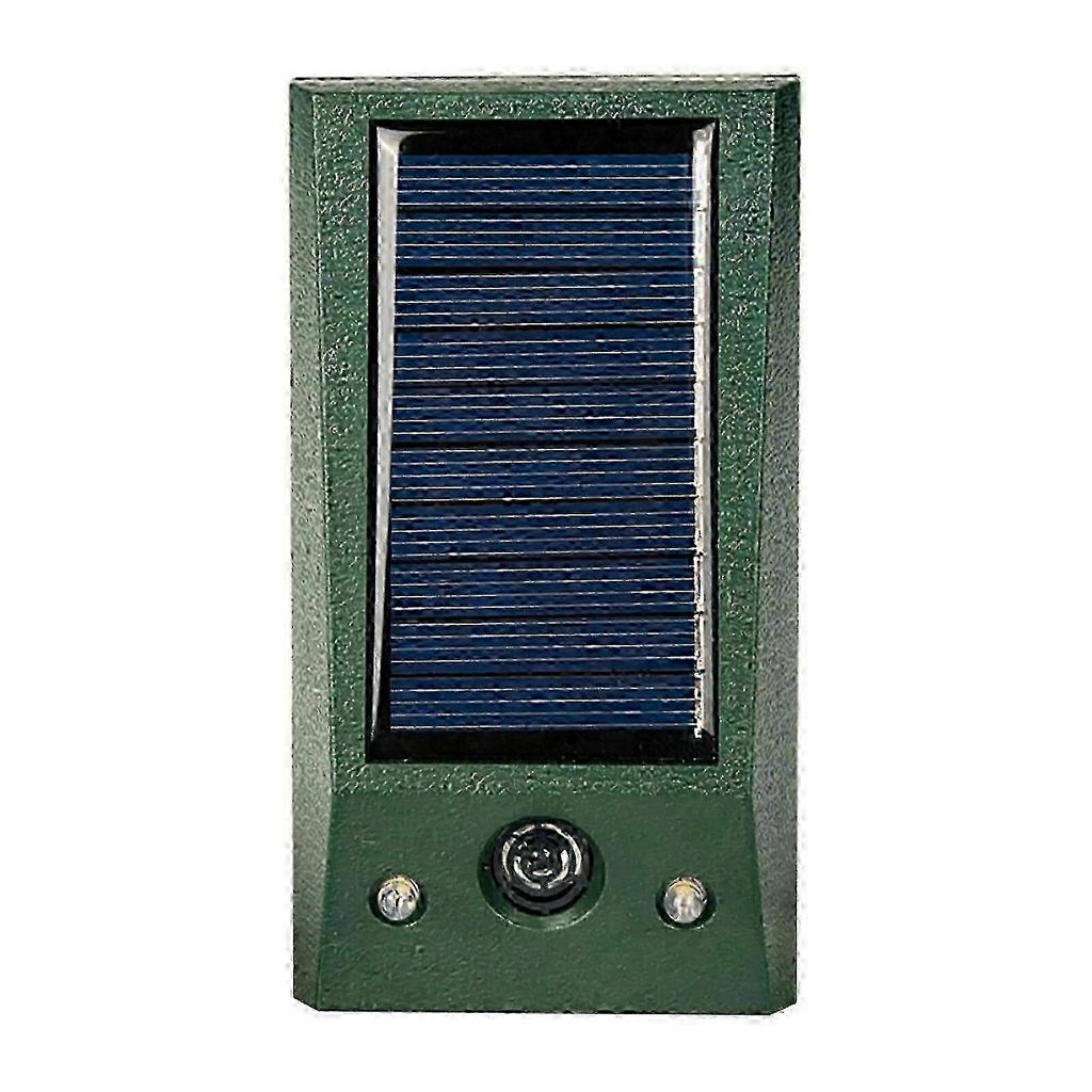 2025 Nuevo Repelente Electrónico Ultrasónico para Pájaros Alimentado por Energía Solar Impermeable Disuasor de Palomas