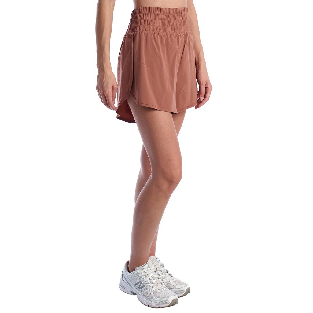 Pantalones Cortos Deportivos Tiro Alto 811937 para Mujer
