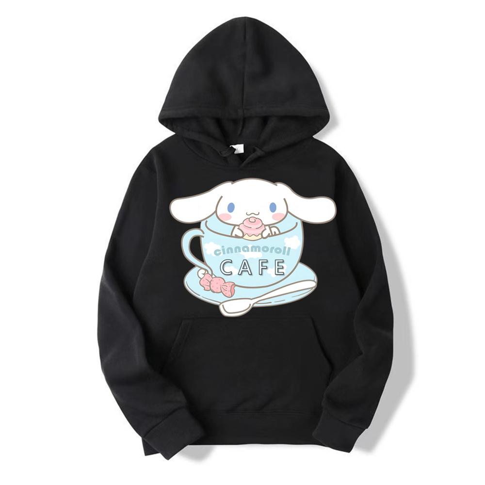 

2025 Cinnamoroll My Melody Hoodies for Boys Girls Kids Sanrio Kawaii Woman and Men Casual Japanese Style Tops for Autumn Winter 3XL