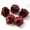 5/10Pcs Peony Artificial Flowers 4.5cm Silk Fake Flower for Home Room Decor Garden Wedding Decoration Bride DIY Wreath Accessory