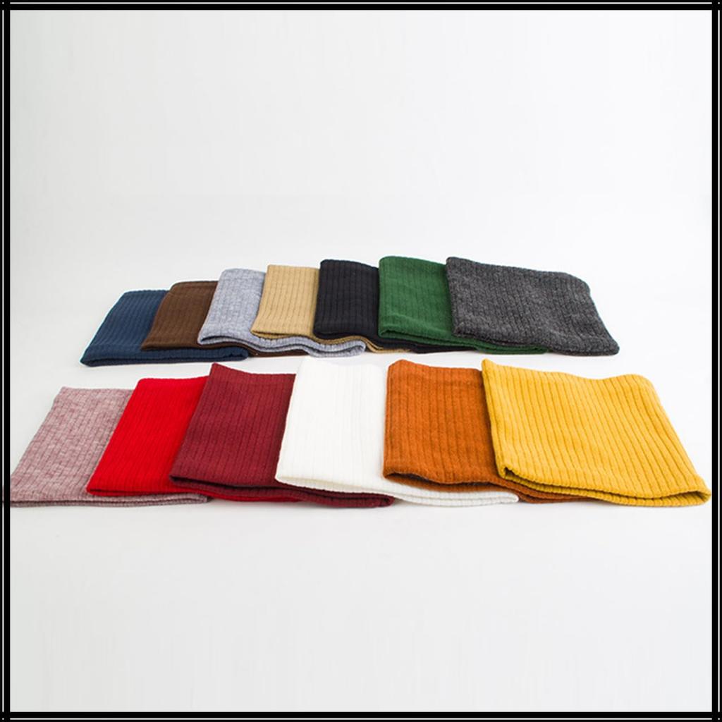 White Fang MA146 (White) Neck Warmer, Fleece-Lined, Warm, Simple, Casual, Colorful Beanie for Women