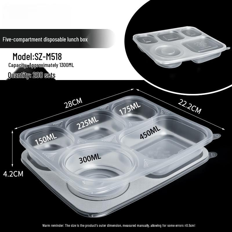 Shixun Compartmented Meal Prep Containers