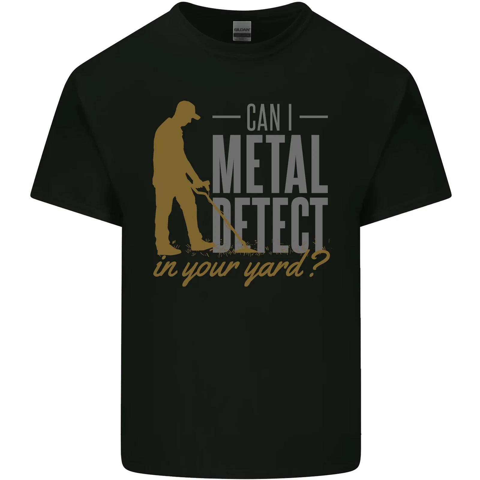 

Can I Metal Detect Funny Detecting Detector Kids T-Shirt Childrens L