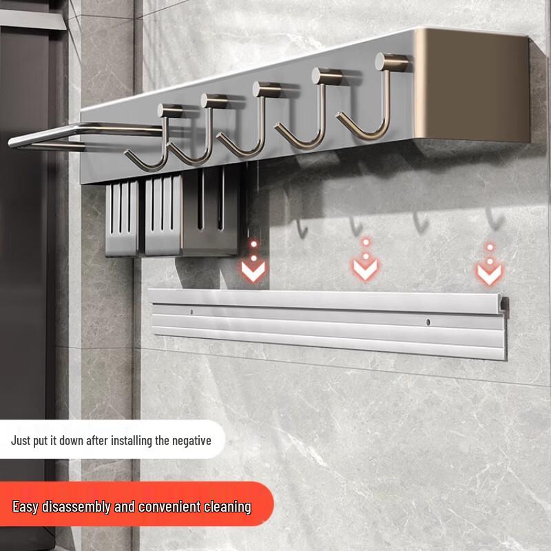 Wandmontiertes Küchenregal