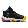Li Ning Comfortable Non-Slip Shock Absorbing Durable Mid-Top Basketball Shoes Kids Sneakers Black YKBS086-3