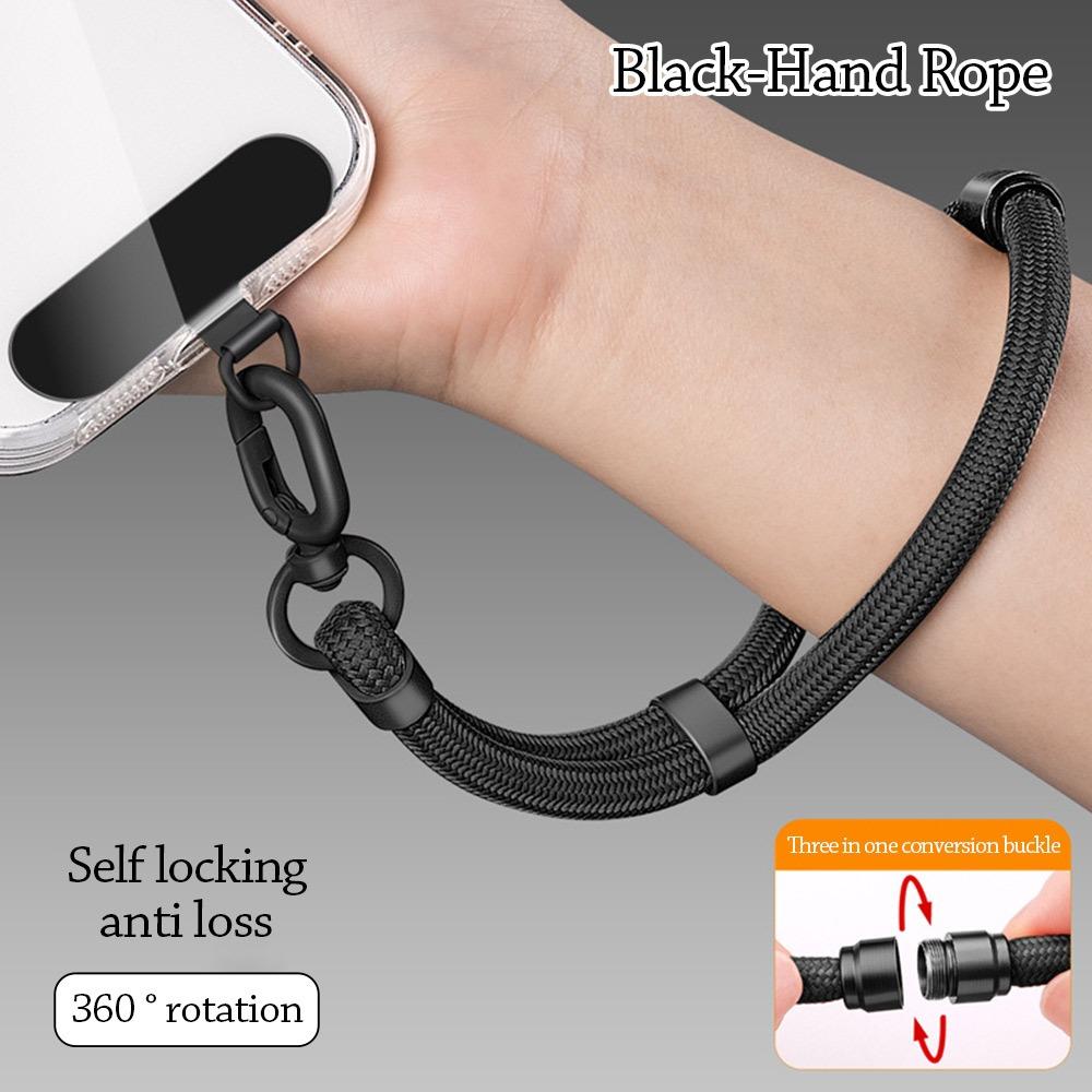 

Cell Phone Accessories Adjustable Lanyard Woven Anti-lost Hanging Wrist Straps Short Long Wrist Strap Men Women