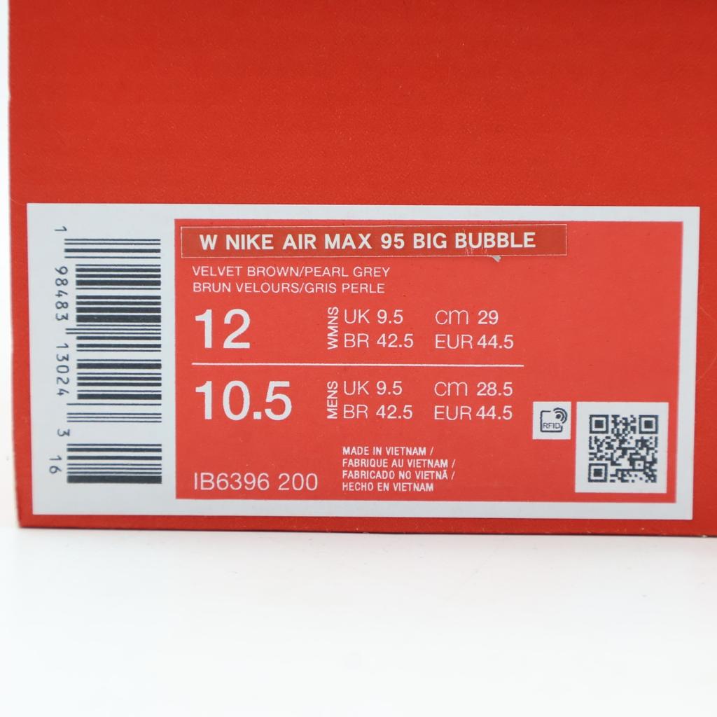 IB6396-200 Nike Air Max 95 OG Big Bubble Velvet Brown (Women's)