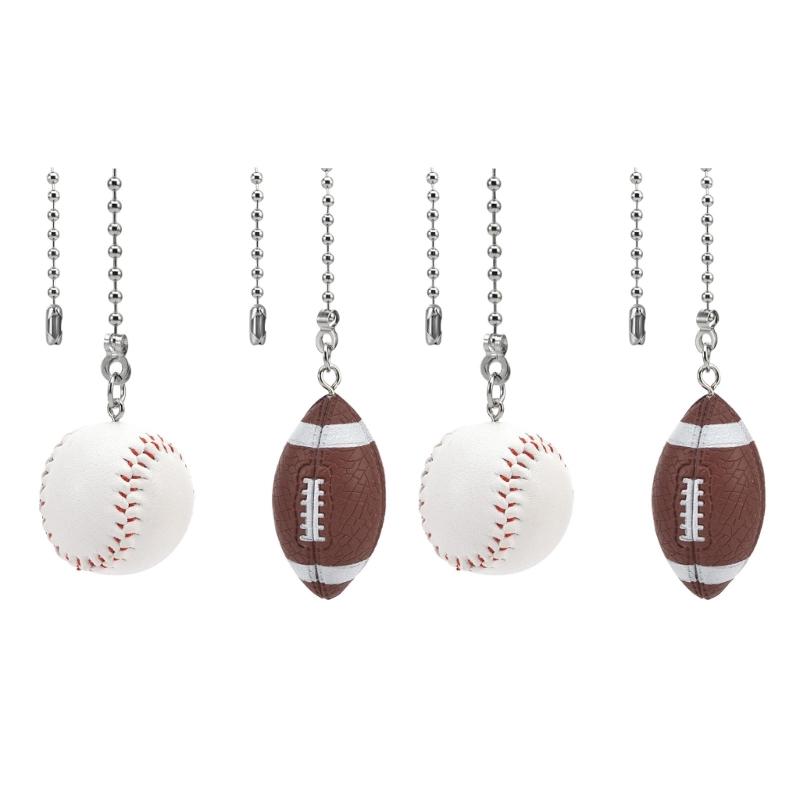

Easyly Install Fan Chain Extenders Featuring 12 In Adjustable Size Perfect for Home Use Sports Themes 1