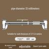 Retractable No-Drill Balcony Clothes Drying Rod, 304 Stainless Steel Hanger for Home Use