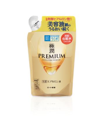 HADA LABO Gokujyun Premium Hydrating Lotion hluboce hydratační pleťový koncentrát - náhradní náplň, 170 ml