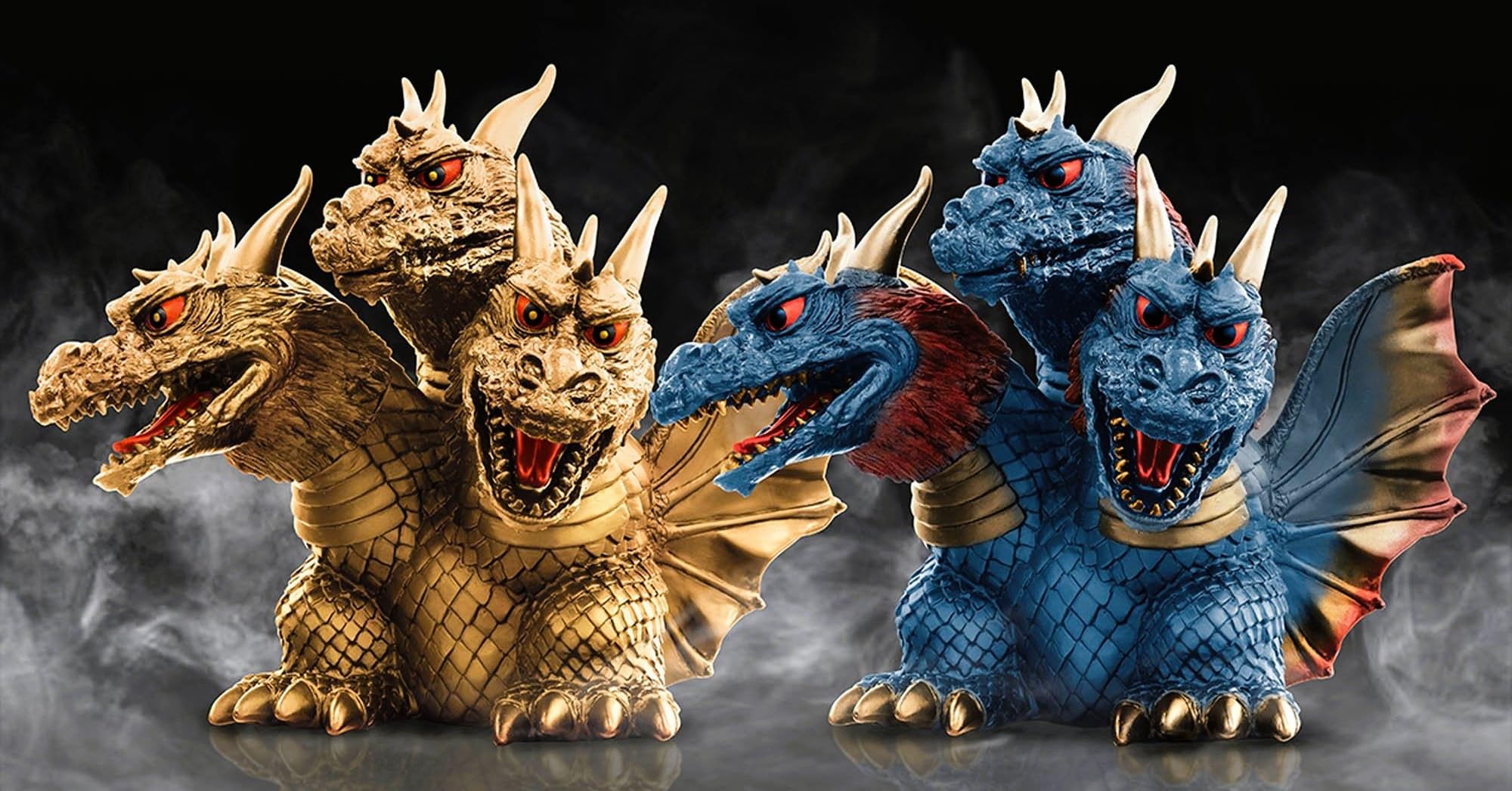 

King Ghidorah Figure Toho Monster Series Enshrined Beast 1964 12cm of 2 Official Goods Approx. [Set Types]