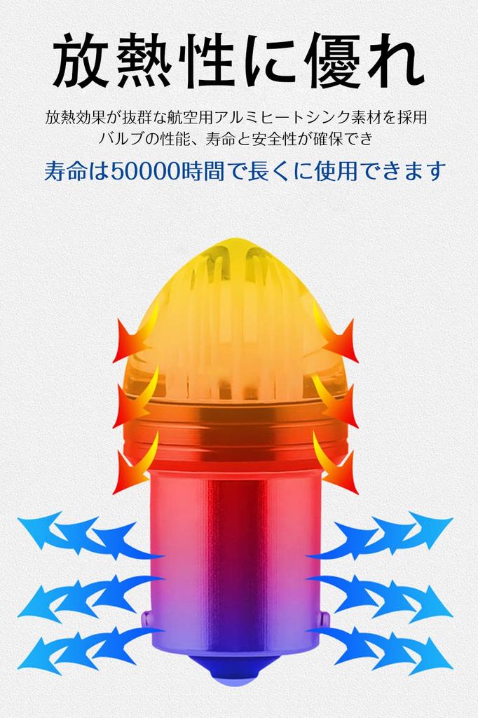 S25 LED Single Pin Angle 180 Degree 1156 G18 BA15S