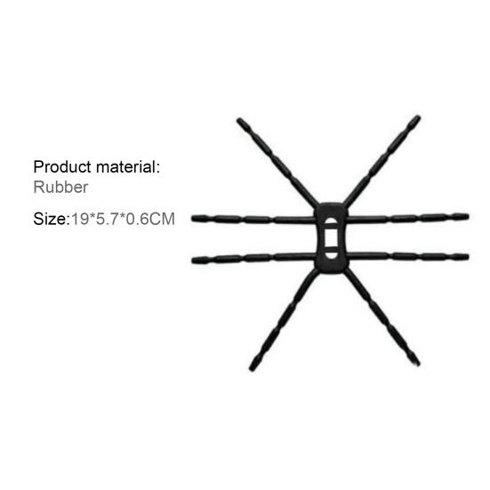 Car Phone Holder Universal Multi-function Flexible Adjustable Grip Stable Decorative Portable Spider Car