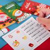 20 Pieces Christmas Notebook Mini Gift Student Prizes Holiday Gift Novelty Stationery Teacher Party Favors Back To School Cartoon Journal Notepad