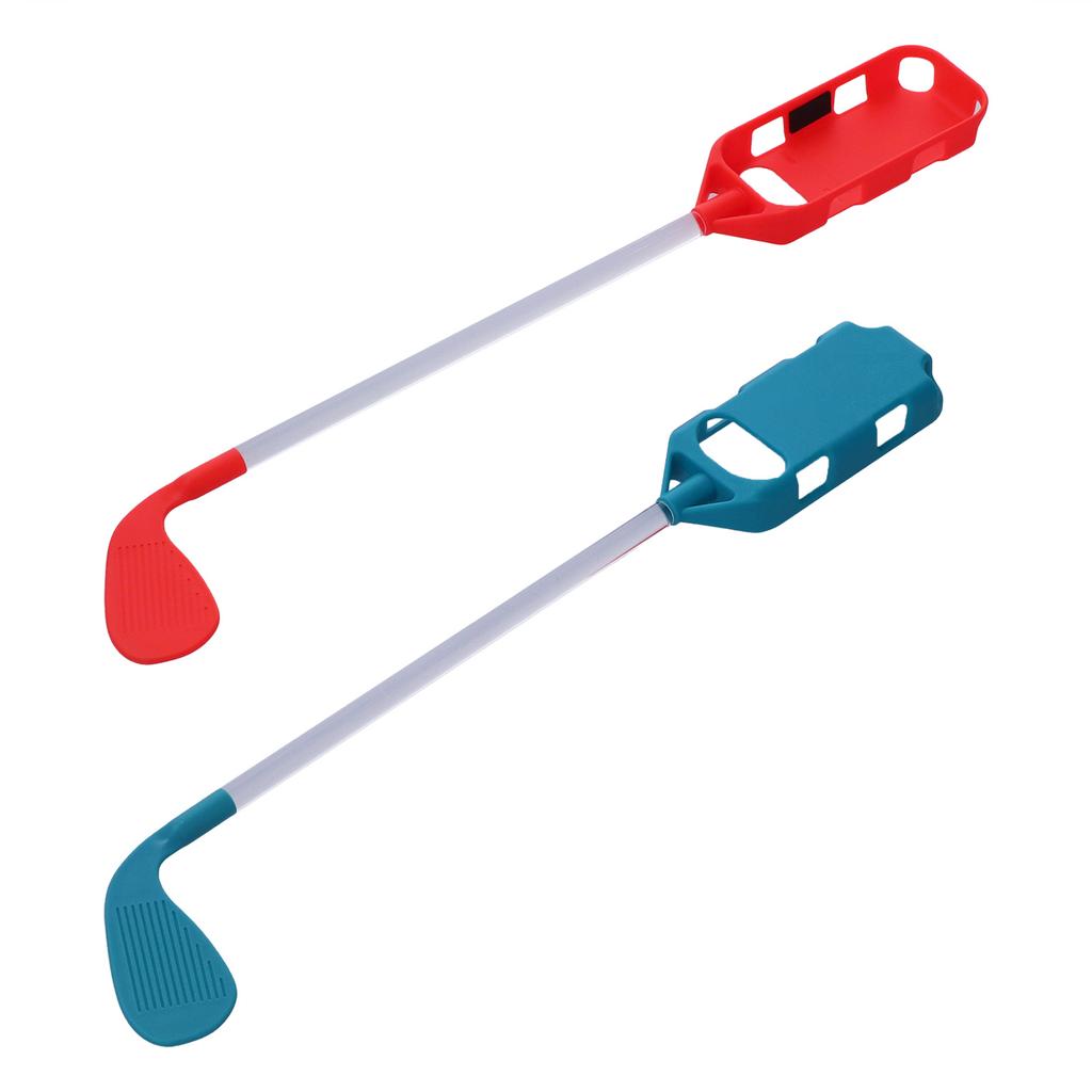 2 Pack Golf Clubs Durable Comfortable To Hold Golf Game Controller Accessories for Switch Games