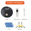 Xiaomi 3-in-1 fully automatic intelligent sweeping robot, mopping, vacuuming, with water tank, APP function household vacuum cleaner