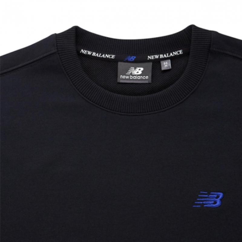 New Balance Half Club  Nbnc942013 Bk Heritage Lettering New Val Unisex Long Sleeve Tee